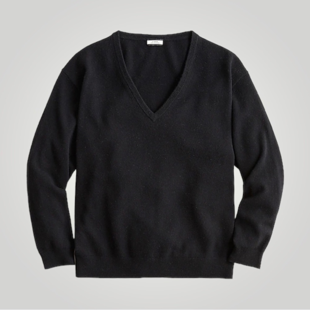 J.Crew Cashmere Relaxed V-Neck Sweater - NWOT - size Small